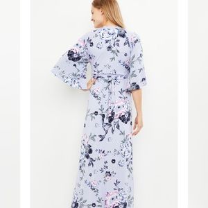 Jessica Simpson Wrap Kimono Sleeve Maternity Dress